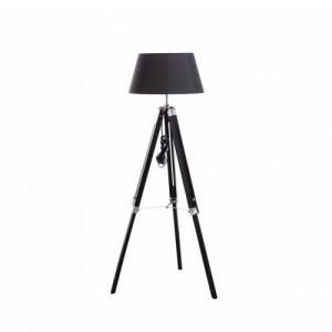 Lampa podłogowa Varsita black wys. 83-146cm