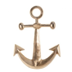 Dekoracja ścienna Marine Element gold