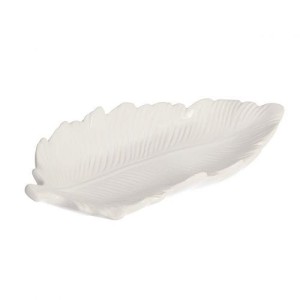 Patera ceramiczna Leaf II