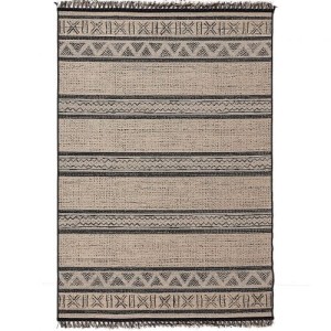 Dywan Origin black/jute 160x230cm