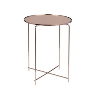 Stolik kawowy Diamond rose gold wys. 52cm