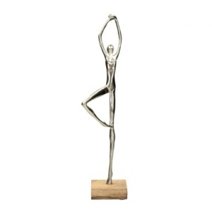 Dekoracja Silver Woman II wys. 52cm