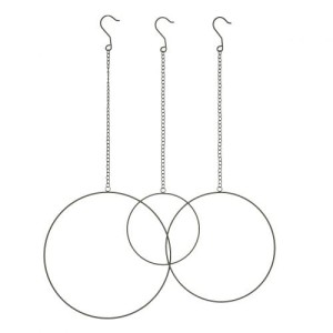 Dekoracja wisząca Rumba Black 3szt.