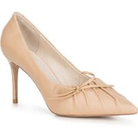 Szpilki damskie ze skóry licowej