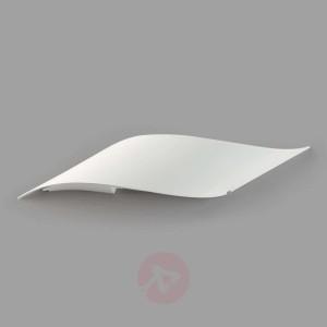 Biała lampa ścienna LED RIZZ, 34,5 cm