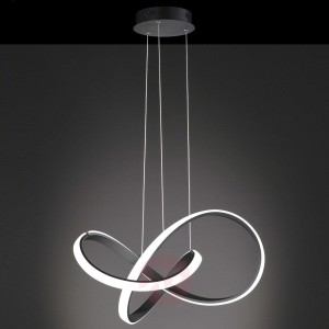 WiZ Indigo lampa wisząca LED, czarna