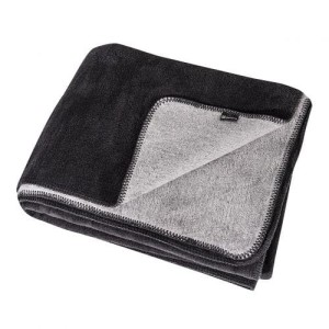 Koc Cotton Cloud 150x200cm Black&Zinc
