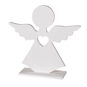 Dekoracja Angel white 36cm