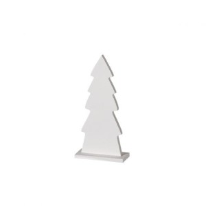 Dekoracja Christmas Tree II white 25,5cm