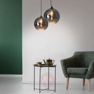 Szklana lampa wisząca Vaso, Ø 30 cm