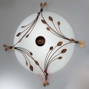 Lampa sufitowa Foglie, 67 cm, 3-punktowa
