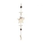 Ozdoba wisząca White Star dł. 75cm