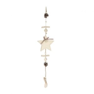 Ozdoba wisząca White Star dł. 75cm