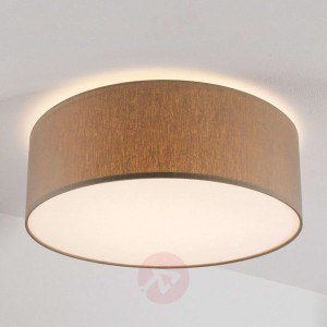 Szarobrązowa lampa sufitowa MARA, 50 cm
