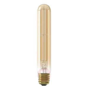 Żarówka rurkowa LED E27 4W filament 18,5 cm złota