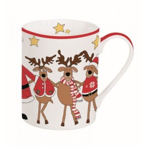 Kubek Santa&Friends II porcelana 300ml