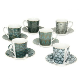 Zestaw filiżanek do espresso Eden 6 szt. 100ml