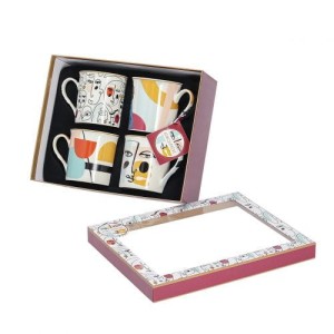 Zestaw kubków Modernism 4szt. 300ml