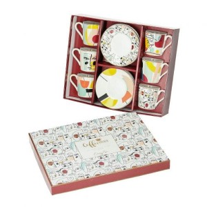 Zestaw filiżanek do espresso Modernism 6 szt. 100ml