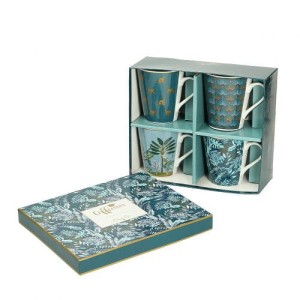 Zestaw kubków Jungle 4szt. 260ml