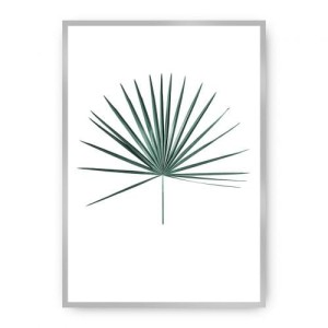 Plakat Tropical Leaf Emerald Green