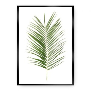 Plakat Palm Leaf Green