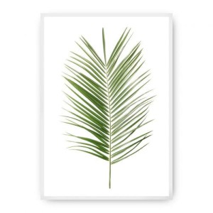 Plakat Palm Leaf Green