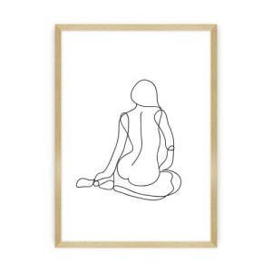 Plakat Figure Line I