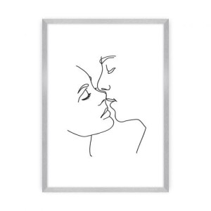 Plakat Kiss Line