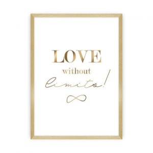 Obraz Love Gold