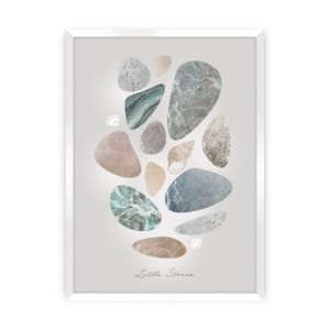 Plakat Pastel Stones
