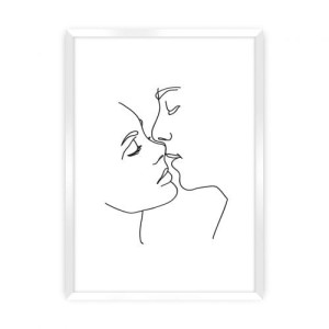 Plakat Kiss Line