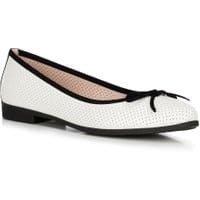 Buty damskie - Ażurowe Baleriny