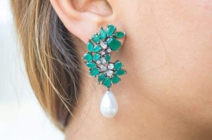 Frosty Pearl Earrings