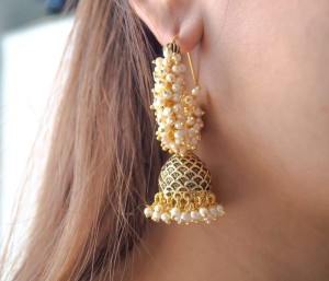 Gajra Bali Earrings