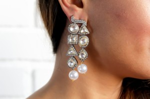 Godess Kundan Earrings