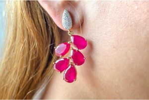 Haryana Grapes Earrings