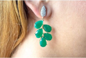 Haryana Grapes Earrings