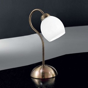 Piękna lampa stołowa Doma, patyna