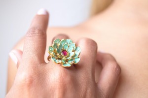 Lotus Flower Ring
