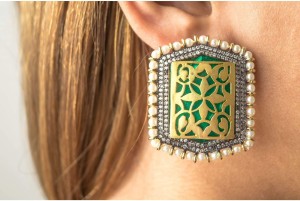 Maharati Crown Earrings
