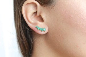 Stepping Stone Climber Earrings