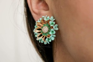 Vivid Daisy Earrings
