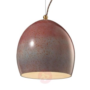 Lampa wisząca Rebecca z kloszem ceramicznym
