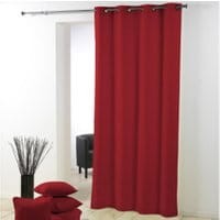 Draperia Aruna Red 140x280cm