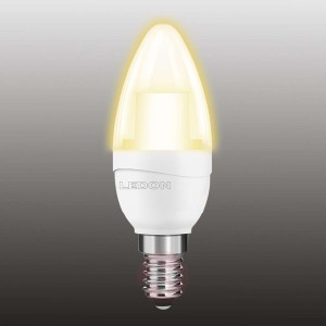 E14 5W 927 żar. świeca LED przezr, bez ściemn.