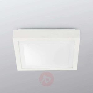 Kwadratowa lampa sufitowa Tola do łazienki