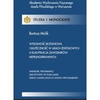 Wydolność beztlenowa i skuteczność w grach zespołowych a klasyfikacja zawodników niepełnosprawnych