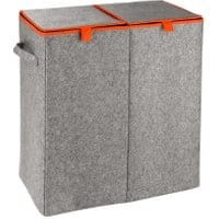 Kosz na pranie z pokrywką Duo Felt 82 L