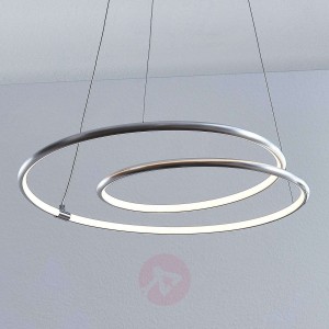 Lindby Lucy lampa wisząca LED, 45cm, aluminium
